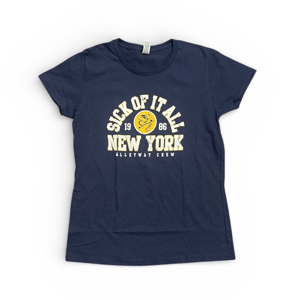 Sick of it All NYHC Women’s Medium Semi-Fitted Tee